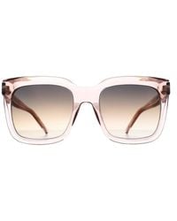 BOSS - Square Transparent Rose Gradient Boss 1656/S - Lyst