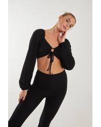 Pink Vanilla - Bubble Long Sleeve Top - Lyst