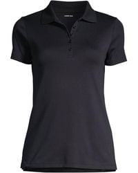 Lands' End - Petite Short Sleeve Supima Polo Shirt - Lyst
