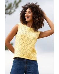 Kite - Tolpuddle Knit Tank Top Sunlight - Lyst