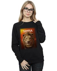 Disney - The Lion King Movie Adult Simba Poster Sweatshirt - Lyst