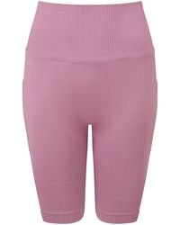 Tridri - Ribbed Seamless 3D Cycling Shorts - Lyst