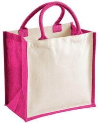 Westford Mill - Midi Jute Printable Tote Bag - Lyst