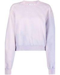 Off-White c/o Virgil Abloh - Laundry Long Sleeve Crew Neck Sweatshirt - Lyst