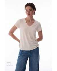 Penti - Modal V-Neck T-Shirt - Lyst