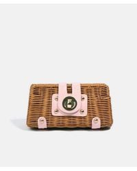Pia Rossini - Lulu Petite Artisan Clutch Bag - Lyst