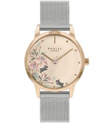 Radley - Plated Stainless Steel Fashion Analogue Quartz Watch - Ry4588 - Lyst