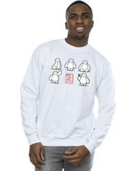 Disney - Big Hero 6 Baymax Many Poses Sweatshirt - Lyst