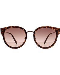 Ted Baker - Cat Eye Havana Gradient Tb1659 Ayala Sunglasses - Lyst