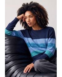 Roman - Sparkly Stripe Stretch Jumper - Lyst