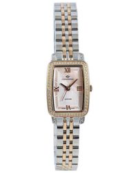 Continental - Crystaline Gold Plated Stainless Steel Classic Watch - 20351-lt815891 - Lyst