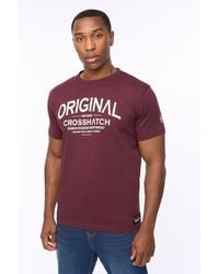 Crosshatch - Vintarge T-Shirt - Lyst