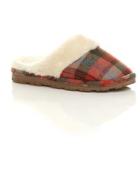 AJVANI - Flat Heel Slippers - Lyst