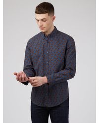 Ben Sherman - Mini Paisley Print Shirt - Lyst