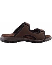 Absolute Footwear - Ultra Lightweight Touch & Close Twin Strap Slip On Mule Sandals - Lyst