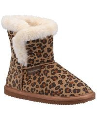 Hush Puppies - 'Ashlynn' Suede Slipper Booties - Lyst