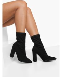 Wide width sales sock boots