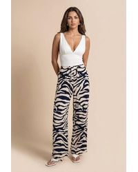 Urban Bliss - Zebra Trousers - Lyst