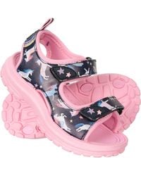 Mountain Warehouse - 'Sand' Soft Lined Cushioned Lightweight Open Toe Touch Strap Sandals - Lyst