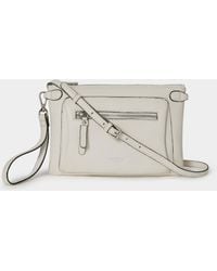 Osprey - The Ruby Leather Crossbody Clutch Bag - Lyst