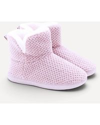 DAMART - Thermal Faux Fur Lined Slipper Boots - Lyst