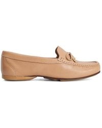 Dune - Wide Fit 'Grip' Leather Loafers - Lyst
