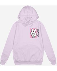 Disney - D100 100 Limited Edition 100th Anniversary Mickey Mouse Peace Box Crew Pullover Hoodie - Lyst