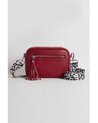 Betsy & Floss - 'Florence' Crossbody Bag With Leopard Strap - Lyst
