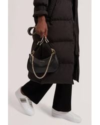 Ted Baker - Laarna Webbing Small Leather Shoulder Bag - Lyst