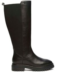 Osprey - 'the Hanburg' Black Leather Tall Boot - Lyst