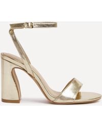 Linzi - Trance Faux Leather Block Heel - Lyst