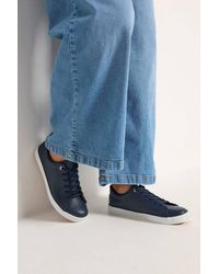 Yours - Faux Leather Trainers - Lyst