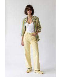 MixRay - High-Waist Wide-Leg Cotton Jeans - Lyst