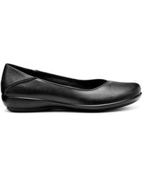 Hotter - Wide Fit 'Birdie' Ballerina Pumps - Lyst