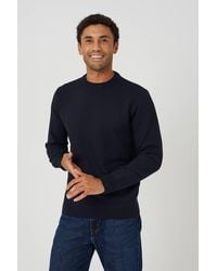 Brave Soul - Textured Knit Crew Neck Jumper - Lyst