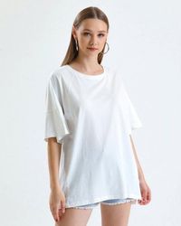Alse Studio - Cotton Premium Quality Oversized T-Shirt - Lyst