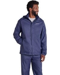 Mountain Warehouse - 'Pakka Ii' Waterproof Packable Breathable Hooded Full Zip Jacket - Lyst