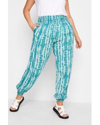 Yours - Printed Cuffed Joggers - Lyst