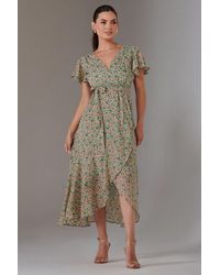 Jolie Moi - Petite High Low Midaxi Dress - Lyst