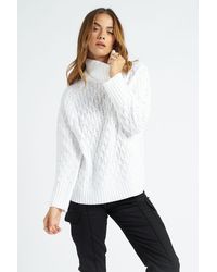Urban Bliss - Honeycomb Cable Roll Neck Jumper - Lyst