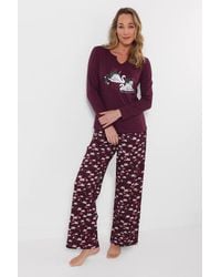 Joe Browns - Elegant Swan Jersey Pyjama Set - Lyst