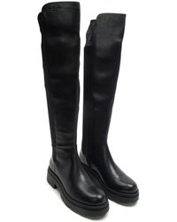 OFF THE HOOK - 'brixton' Leather Long Knee Zip Boot - Lyst