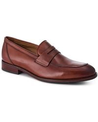 Jones Bootmaker - Russell Leather Penny Loafers - Lyst
