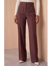 Roman - Pocket Button Smart Trousers - Lyst