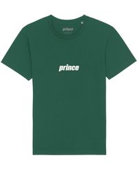 Prince - Court T-shirt Bottle Green Short Sleeve Crew Neck Tee - Lyst