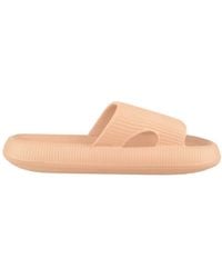 Absolute Footwear - Easy Slip On Summer Beach Open Toe Flip Flop Slider Sandal Mules - Lyst
