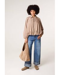 Blue Vanilla - Long Sleeve Collar Jacket - Lyst