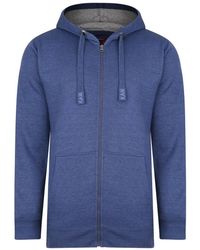 KAM Jeanswear - Long Sleeve Full Zip Hoody For - Lyst