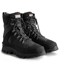 HUNTER - 'commando Boot' Boots - Lyst