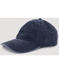 Larsson & Co - Navy Washed Cotton Twill Baseball Cap - Lyst